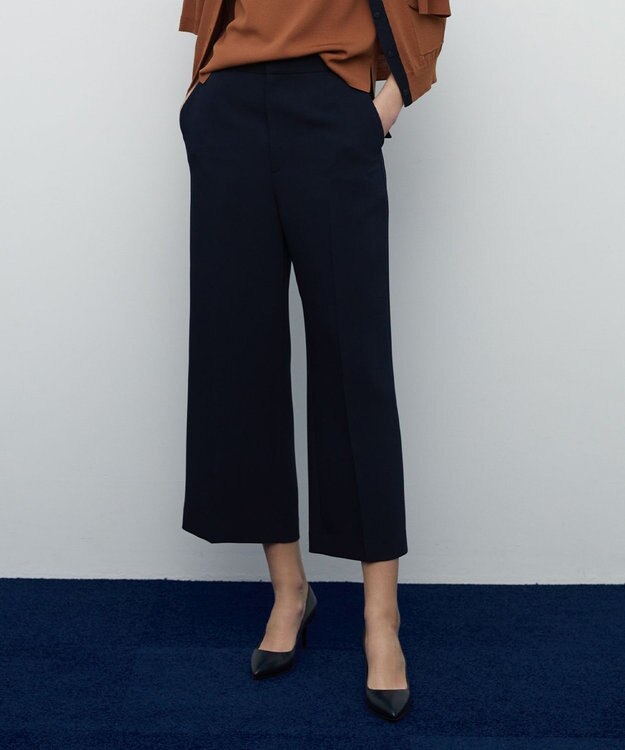 BEIGE， RABELAIS / クロップドパンツ Navy