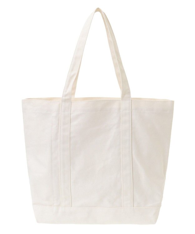 Maison de FLEUR マルチポケット帆布トートMバッグ Ivory