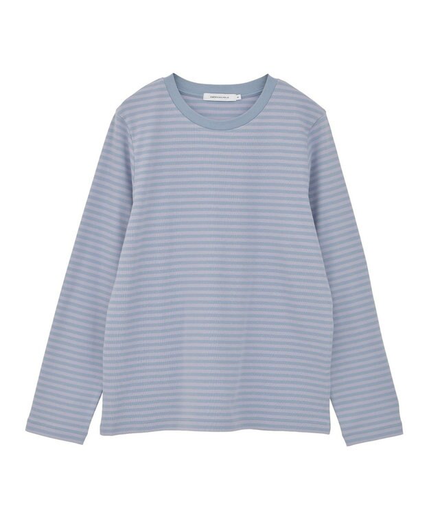 AMERICAN HOLIC クルーネックロングプルオーバー Sax