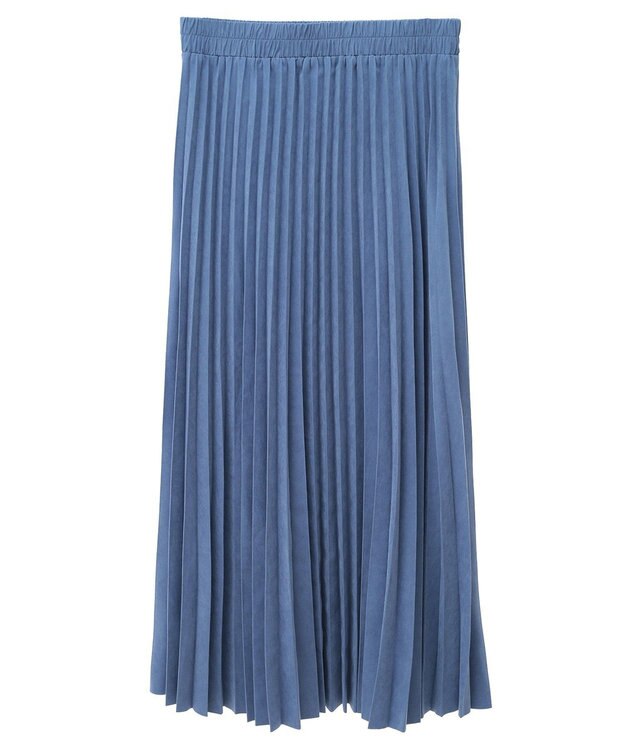 CRAFT STANDARD BOUTIQUE アコーディオンプリーツスカート Blue