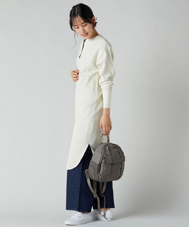 Y'SACCS 【ムック本掲載】Polka Dots リュックサック Sサイズ グレー