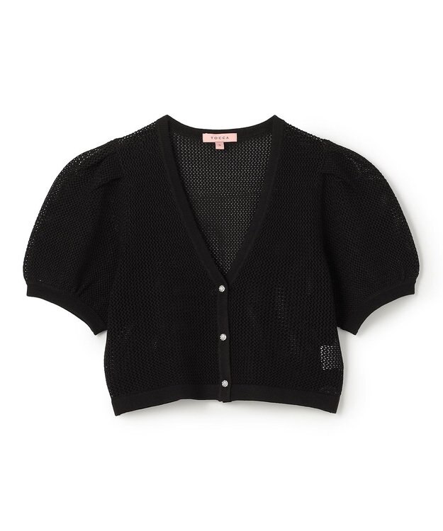 TOCCA 【星風まどかさん着用】SOLAR GLOW KNIT カーディガン ブラック系