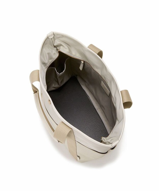 TOPKAPI 【Breath TOPKAPI】【TOPKAPI × 藤本美貴さんコラボ】スコッチグレイン 10ポケット トートバッグ L/マザーズバッグ/撥水 サンドグレー