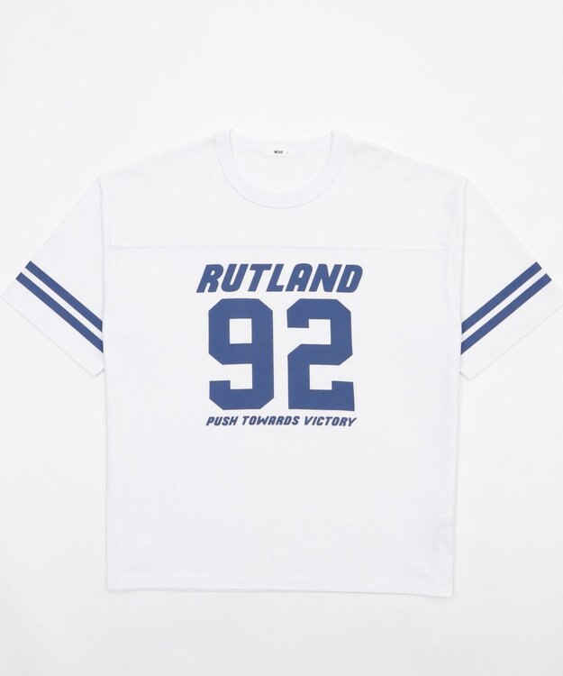 WEGO ヘビーウェイトナンバリングBIG　T（SS） ホワイト