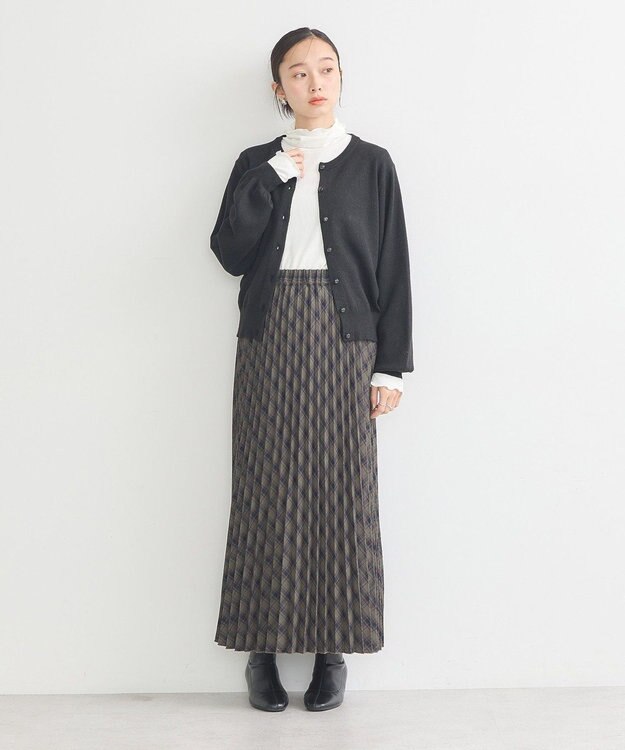 earth music&ecology アンジェリーナラメカーディガン Black