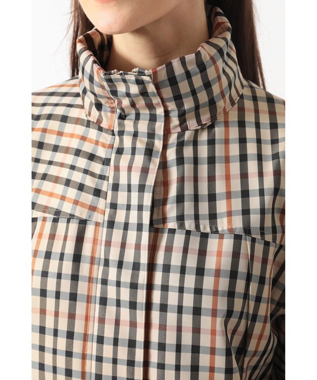 DAKS ハウスチェック ドローストリングブルゾン ミニハウスチェック