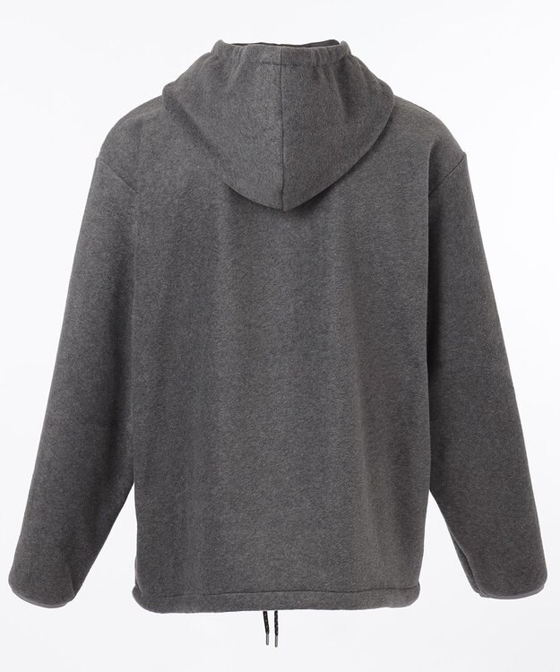 J.PRESS YORK STREET 【UNISEX】フリース パーカー グレー系
