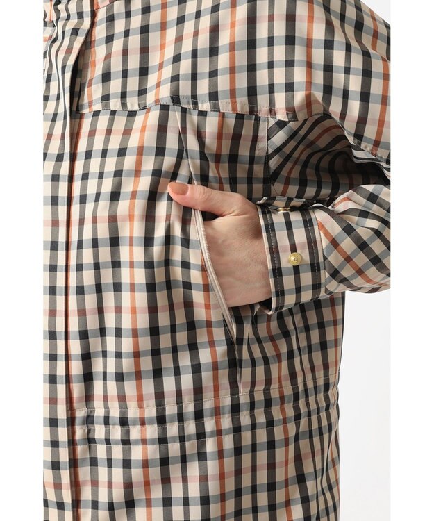 DAKS ハウスチェック ドローストリングブルゾン ミニハウスチェック