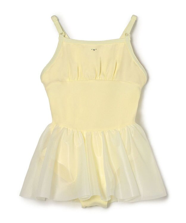 Chacott スカート付レオタード レモンクリーム