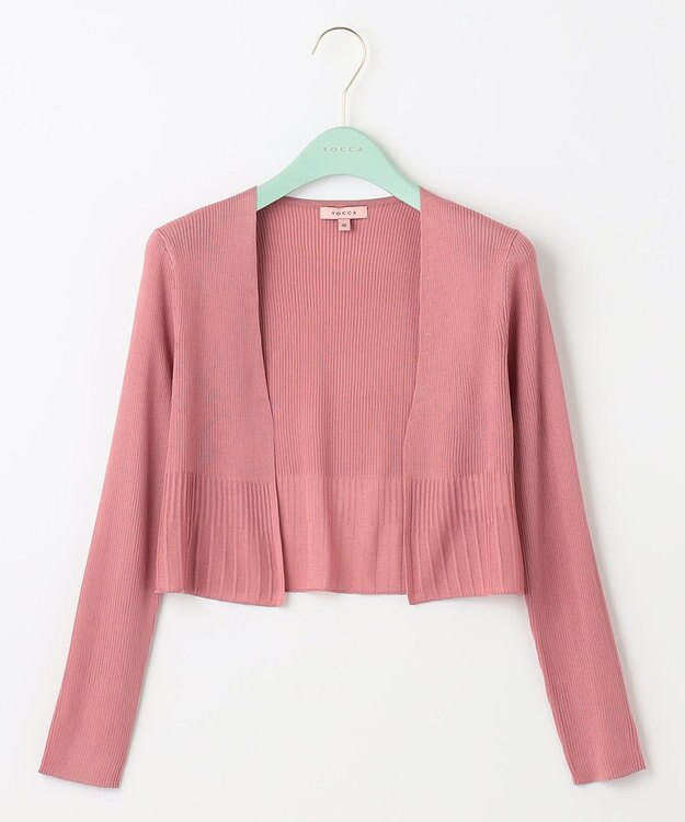 TOCCA 【洗える！】AJISAI ボレロ ピンク系