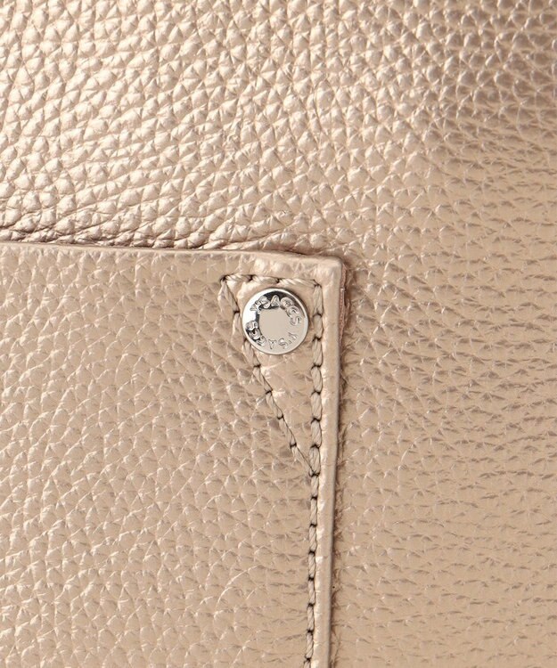 Y'SACCS 木村多江×Y'SACCS ラウンドシルエットトート ゴールド