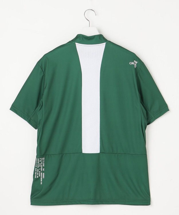 PW CIRCULUS 【UVカット / 吸水速乾 / 伸縮性抜群】【MEN】NEW バックメッシュモック T グリーン系
