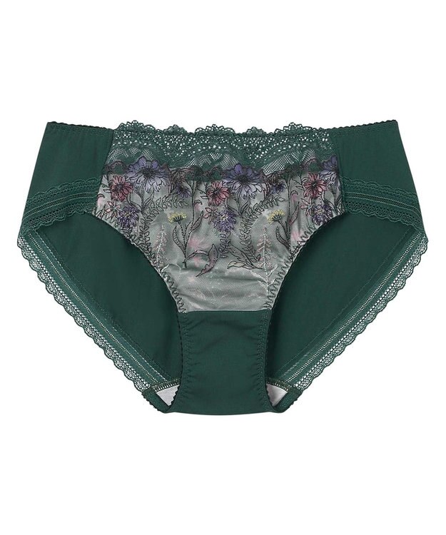 une nana cool Steppe Flower ショーツ ダークグリーン