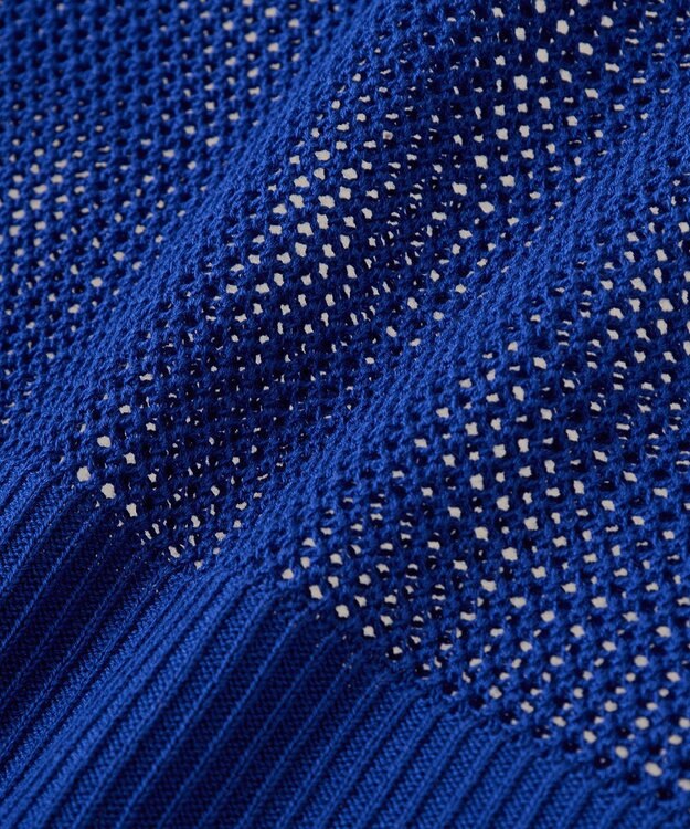 earth music&ecology メッシュルーズカーディガン Blue