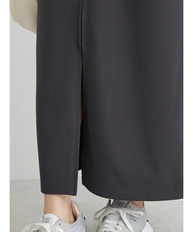 Green Parks ・ＥＬＥＮＣＡＲＥ　ＤＵＥ　２ｗａｙＶネックジャンスカ Charcoal Gray