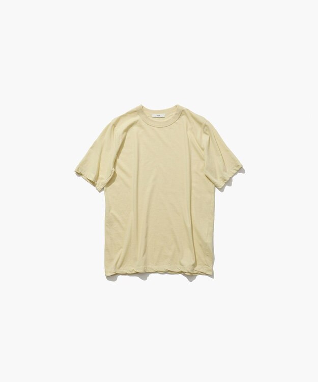 ATON FRESCA SINGLE JERSEY | スタンダードＴシャツ YELLOW