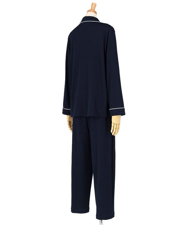 ワコール／睡眠科学 パジャマ 長袖 長ズボン 綿100%(天綿)（本体） ここちよく眠れる なめらかでやわらかい レディース YDX503 睡眠科学／ワコール コン