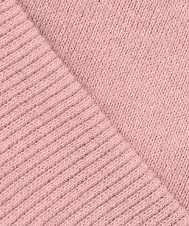 ANY KIDS アニマルプリントトレーナー ピンク×ウサギ