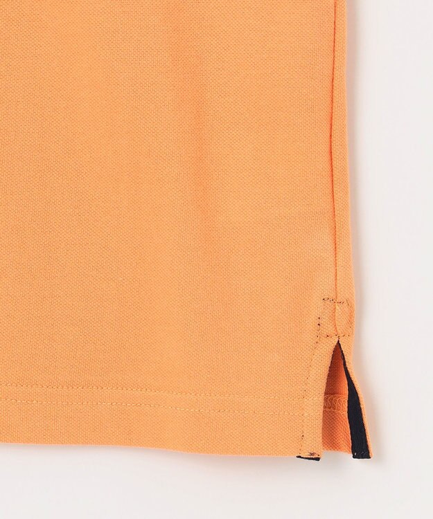 J.PRESS KIDS 【140-170cm】 T/Cライト鹿の子ポロシャツ オレンジ