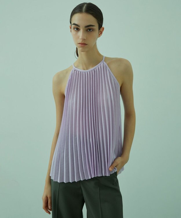 BEIGE， THISTLE / アメリカンスリーブブラウス  Rose