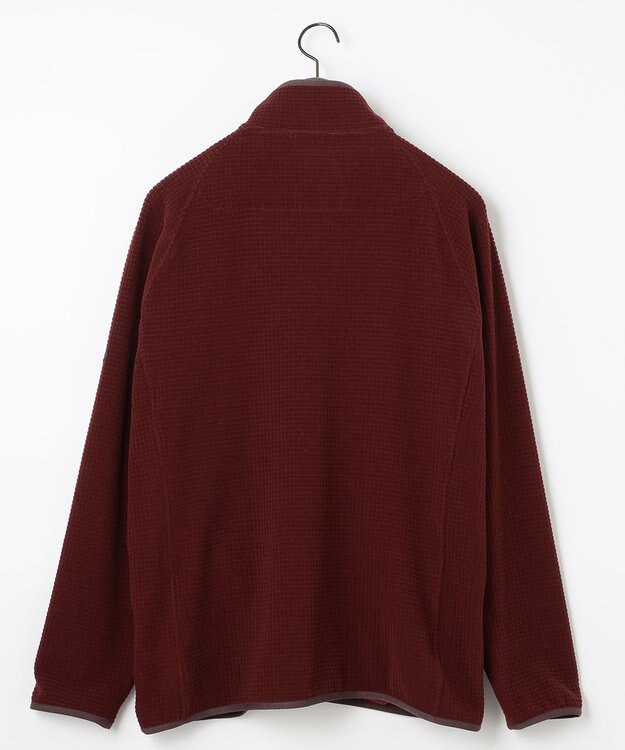 JOSEPH ABBOUD MOUNTAIN 【UNISEX】ポーラテックブロックフリース ワイン系