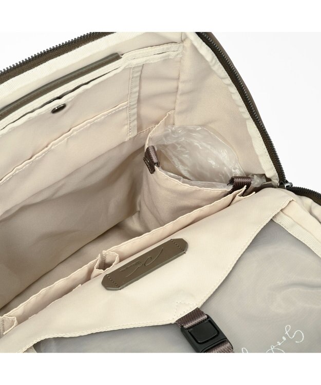 ACE BAGS & LUGGAGE W&.Day/Night ポッケス ハグリュック A4サイズ 14.0インチPC収納 20212 ダブルアンドデイナイト アッシュブラウン