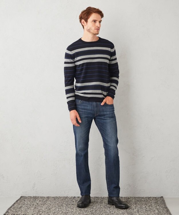 JOSEPH ABBOUD 【サスティナブル】オーガニックストレッチデニム ネイビー系