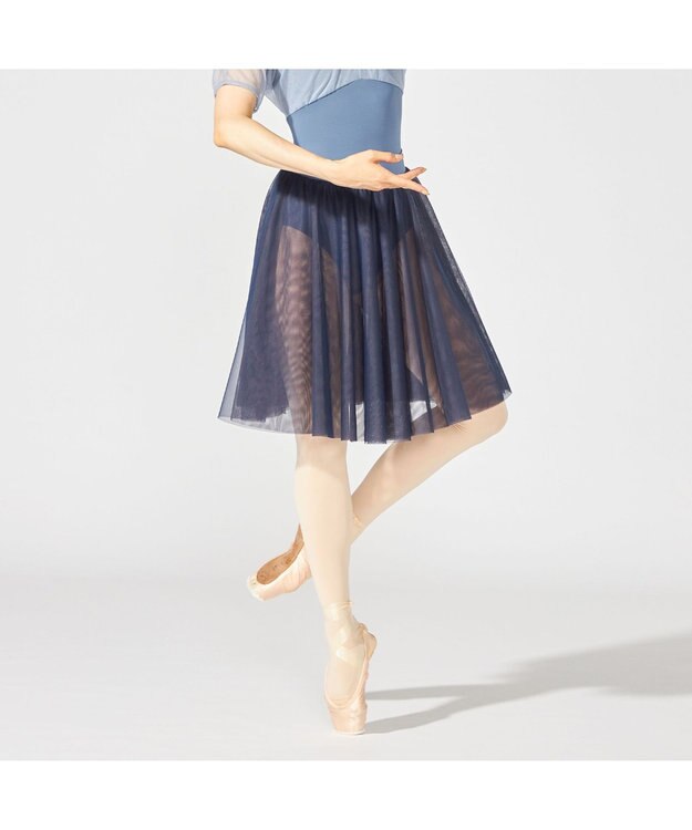 Chacott スカート アイアンブルー