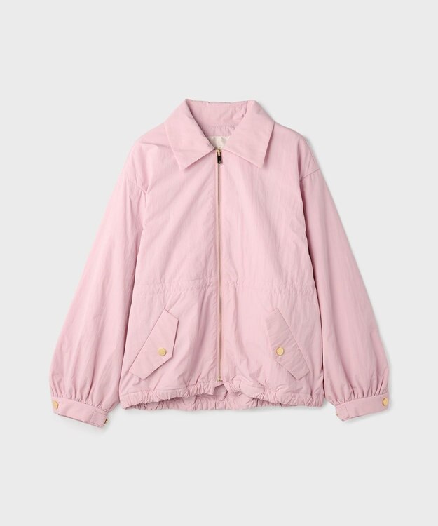 GRACE CONTINENTAL ナイロンパディングブルゾン ピンク