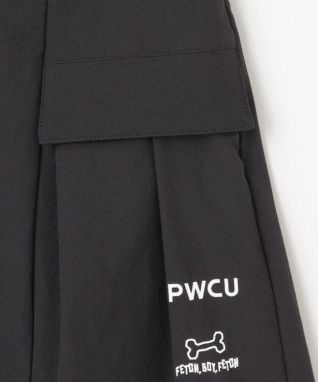 PW CIRCULUS 【WOMEN】カーゴ プリーツスカート ゴルフウェア レディース ブラック系