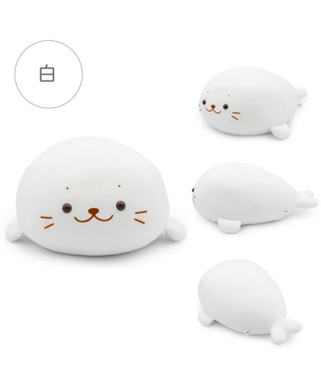 Mother garden しろたん クール抱き枕 55ｃｍ 《白色》 単品 白色