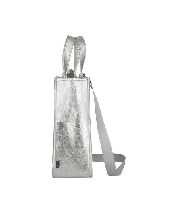 ROOTOTE 1032【木繊維軽量素材】EU.スクエア.メタリック-A 01：シルバー