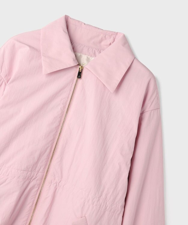 GRACE CONTINENTAL ナイロンパディングブルゾン ピンク