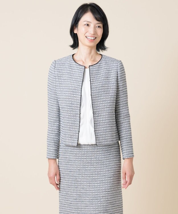 ONWARD Reuse Park セット商品/サイズ38【自由区】ジャケット春夏×スカート春夏 ブラック