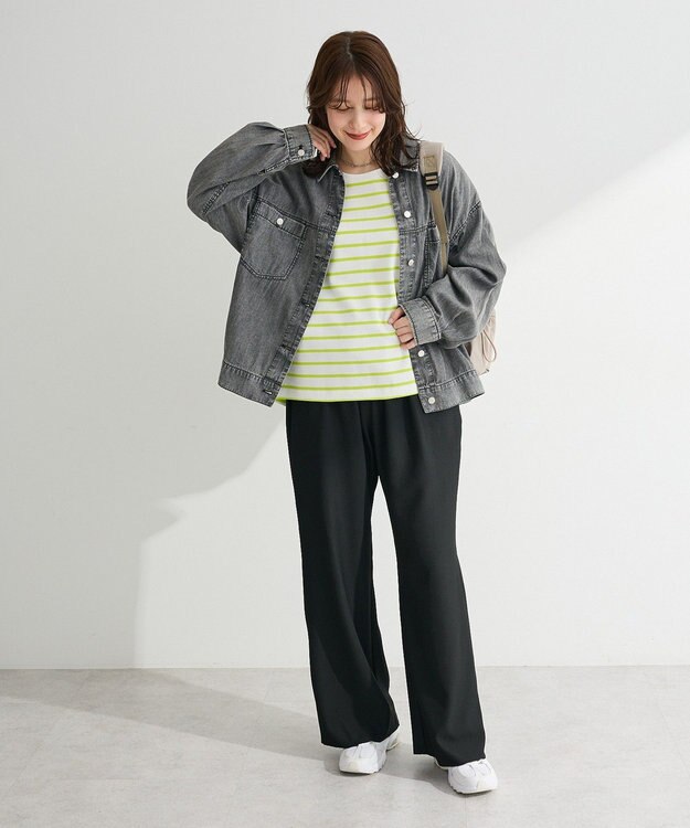 Green Parks サイドタックプルオーバー Lime Green