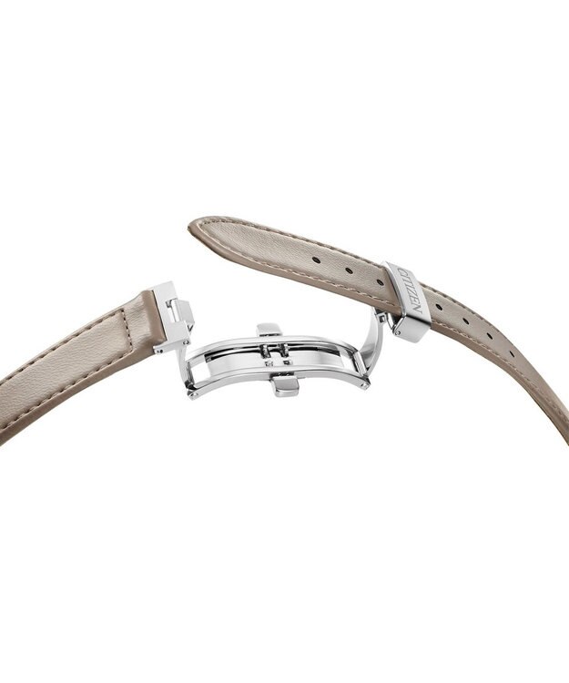 CITIZEN 【上品さと高級感のあるサステナブルウオッチ】電池交換不要 光発電エコ・ドライブ ROUND Collection ピンクゴールド