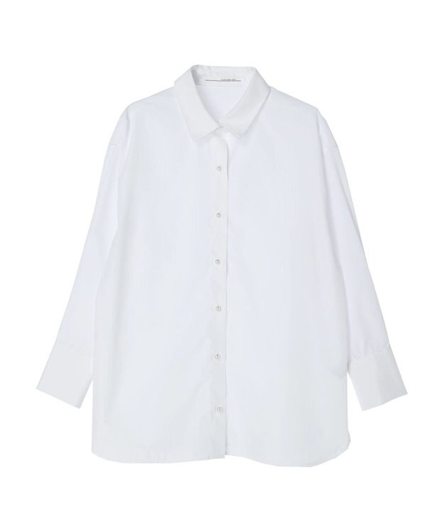 Green Parks ・ＥＬＥＮＣＡＲＥ　ＤＵＥ　パールボタンシャツチュニック Off White