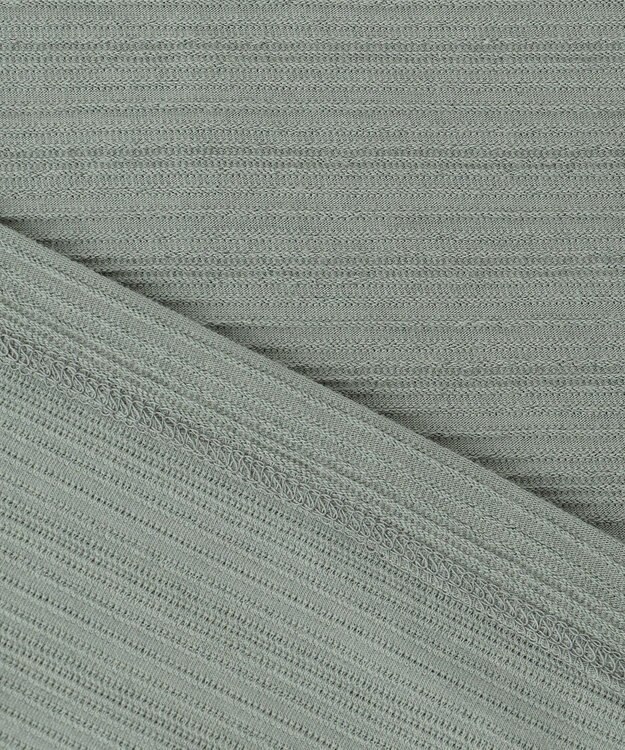 JOSEPH HOMME メランジリップル　Vネックカットソー ピーコックグリーン系