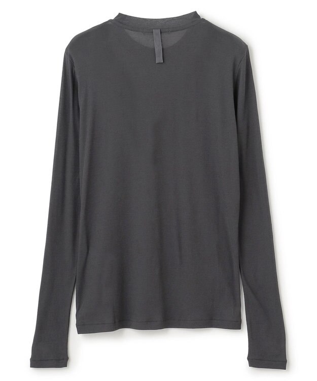 BEIGE， 【洗える】SORE / コットンシアークルーネックカットソー Slate