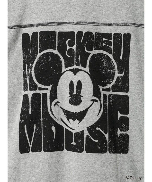 Green Parks Ｄｉｓｎｅｙ／配色ステッチチュニックII Gray Mixture