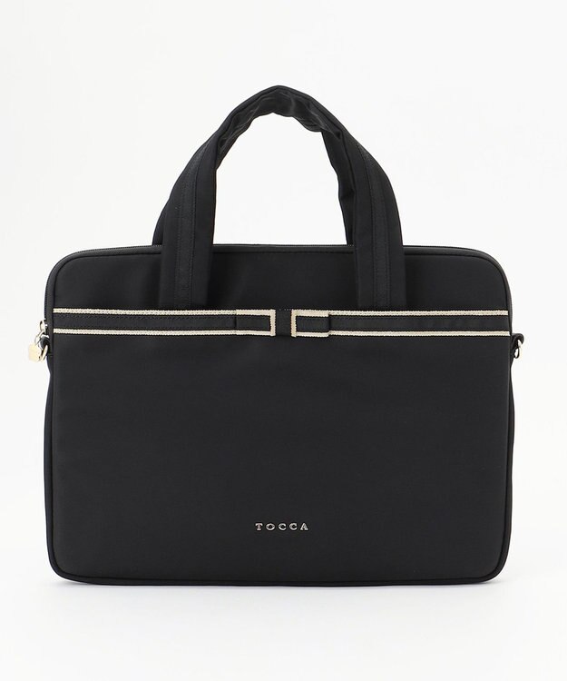 TOCCA 【撥水】TINY RIBBON PCバッグ ブラック系