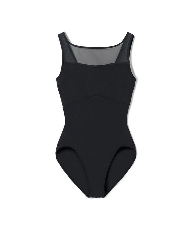 Chacott ノースリーブレオタード ブラック