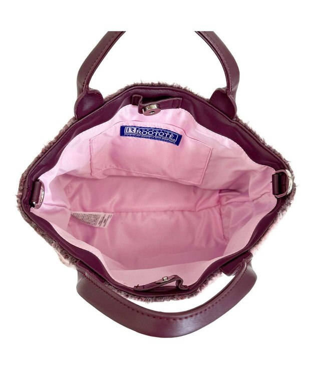 ROOTOTE 3651【2way】SC.スクエア.チェック-A 02：ピンク