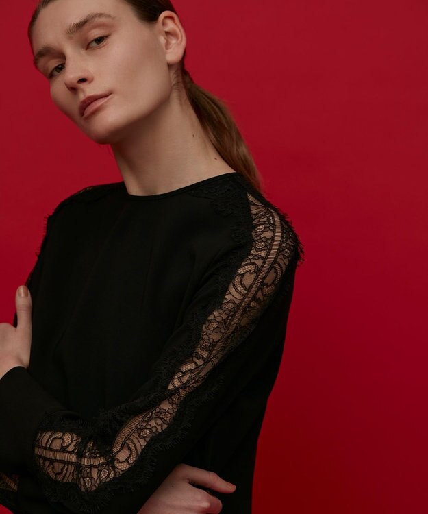 BEIGE， 【S-size】AMELOT / サックドレス Black