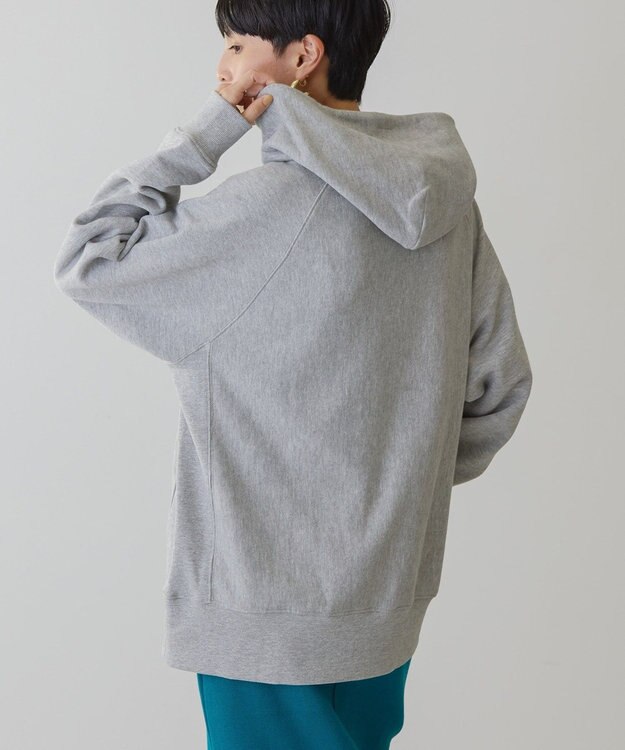 AMERICAN HOLIC ＦＯＯＴＢＡＬＬ　フーディーＢＩＧスウェット Light Gray Mixture