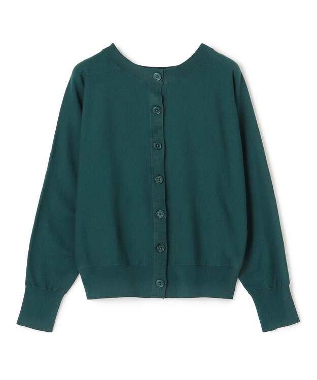 UNFILO マイビューティニット 2WAYカーディガン グリーン