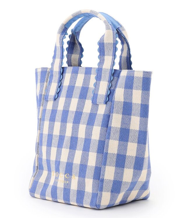 TOCCA WAVES HANDLE TOTE トートバッグ【星風まどかさん着用・WEB＆一部店舗限定】 ブルー系