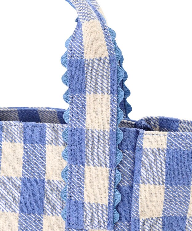 TOCCA WAVES HANDLE TOTE トートバッグ【星風まどかさん着用・WEB＆一部店舗限定】 ブルー系