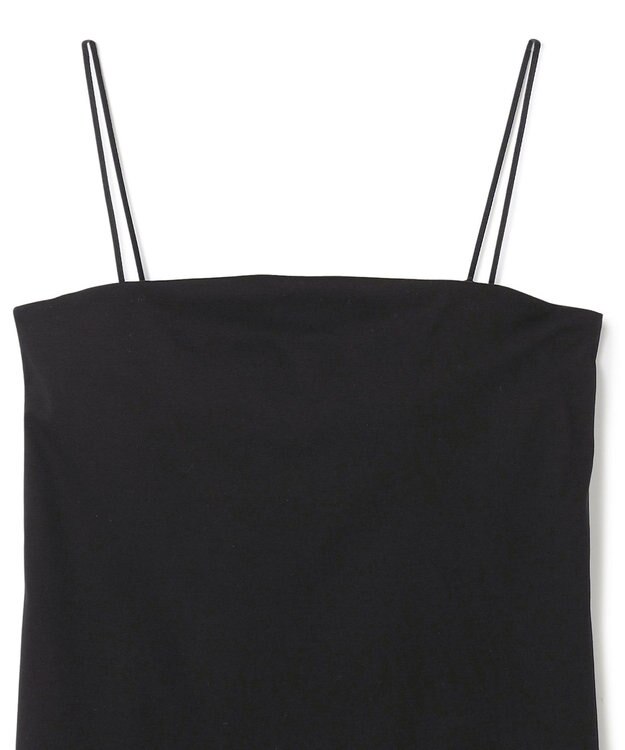 BEIGE， 【洗える】MERCANTI / インナーカップ付きベアトップ Black