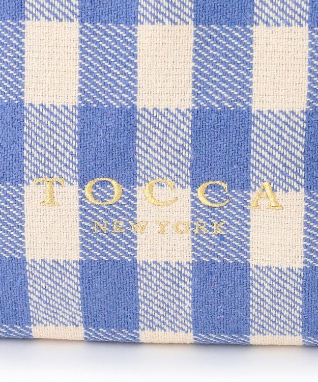 TOCCA WAVES HANDLE TOTE トートバッグ【星風まどかさん着用・WEB＆一部店舗限定】 ブルー系